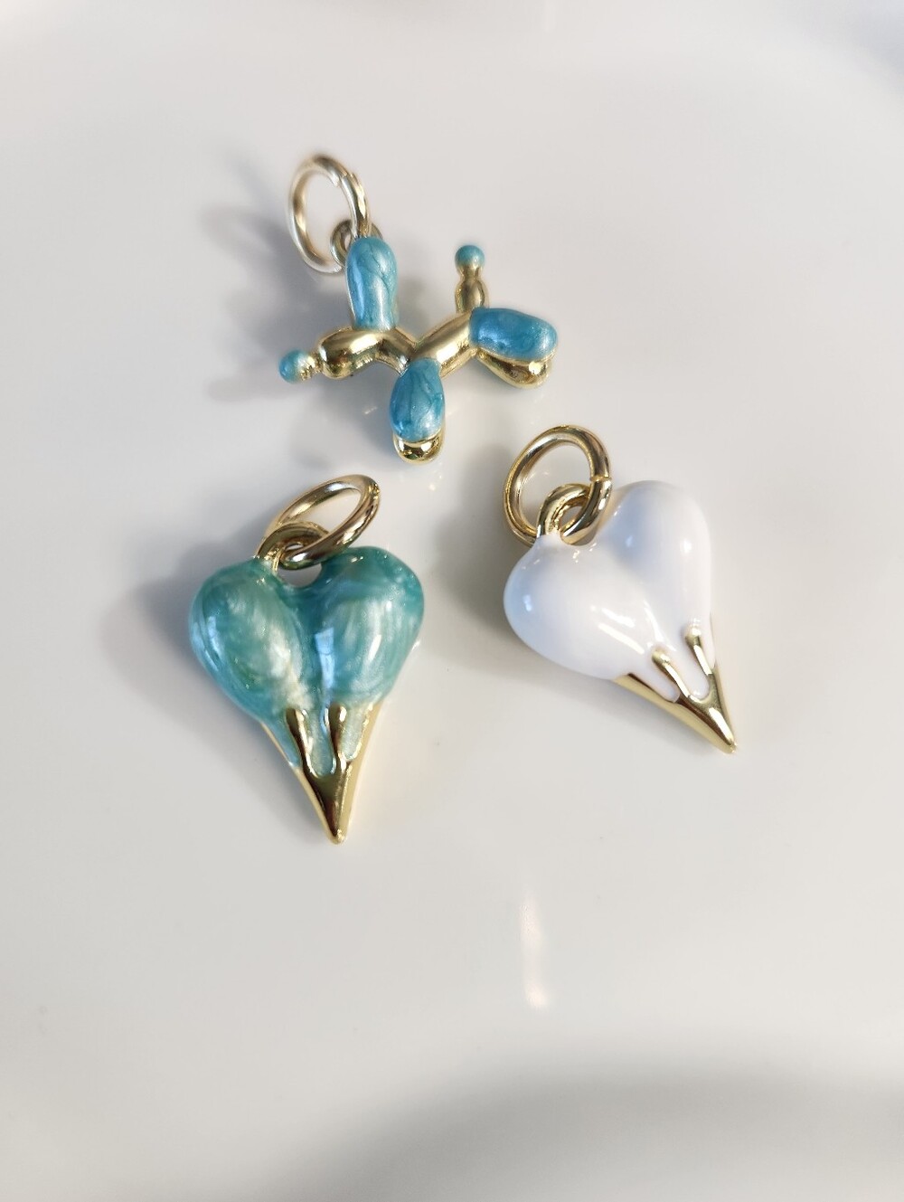 1. 18k Gold Plated Charm